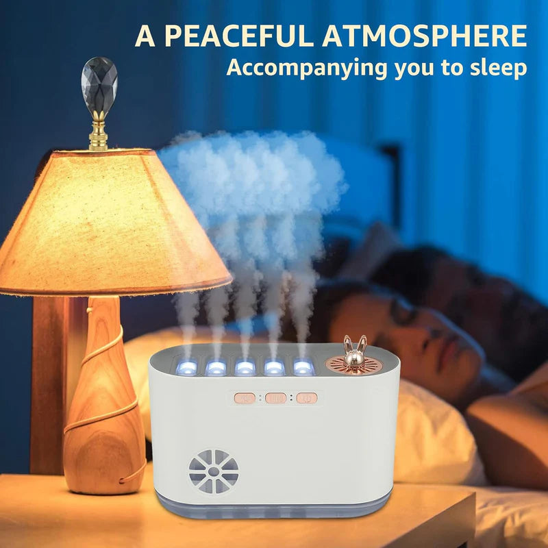 Humidifier with 5 Mist Ports